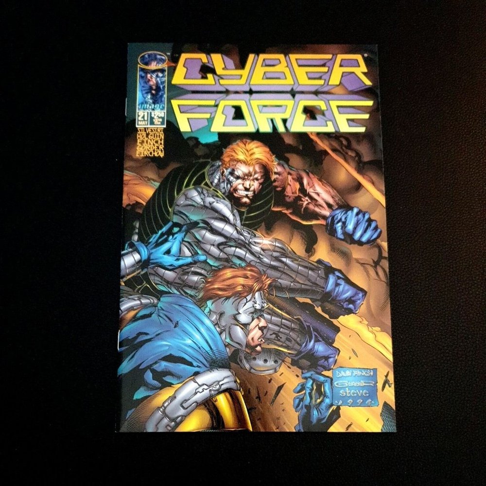 Image Comics Cyber Force 21 May 1996 Book Collector Silvestri Holguin Finch
